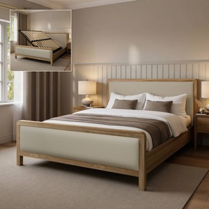 XR Living Leonie Shadow Ottoman Wooden Bed Frame