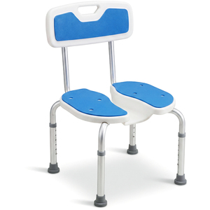U-Shaped Padded Shower Chair