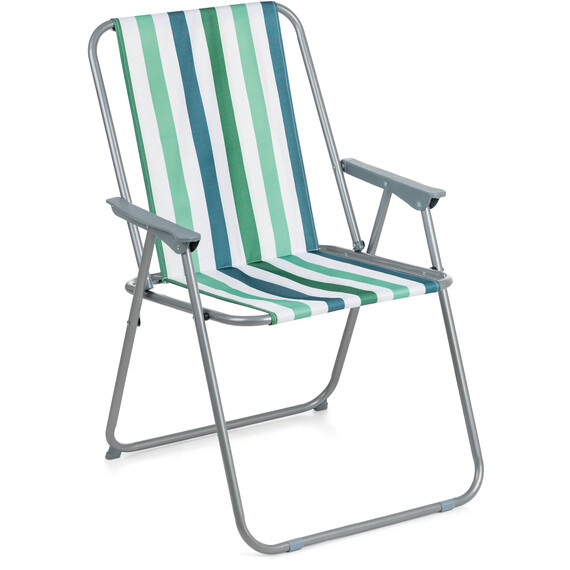 Yello Eco Folding Chair, Portable Beach and Camping Deck Chair with Carry Bag