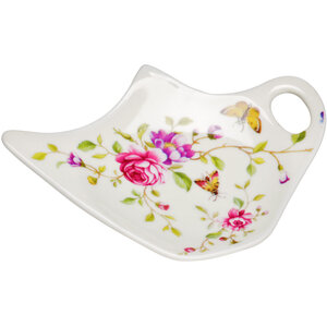 Gentle Rose Teabag Tidy