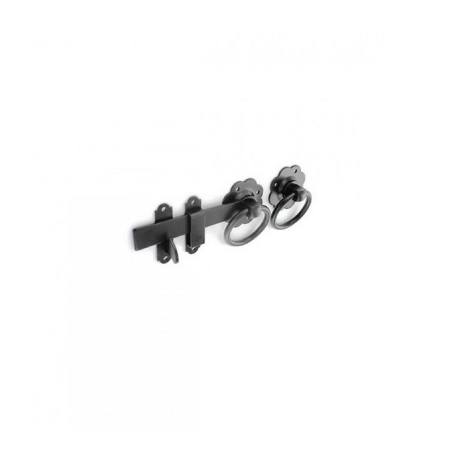 Securit Ring Gate Latch - Black