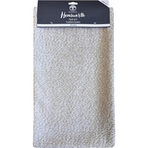 Pack of 2 Hemsworth Boucle Cushion Covers