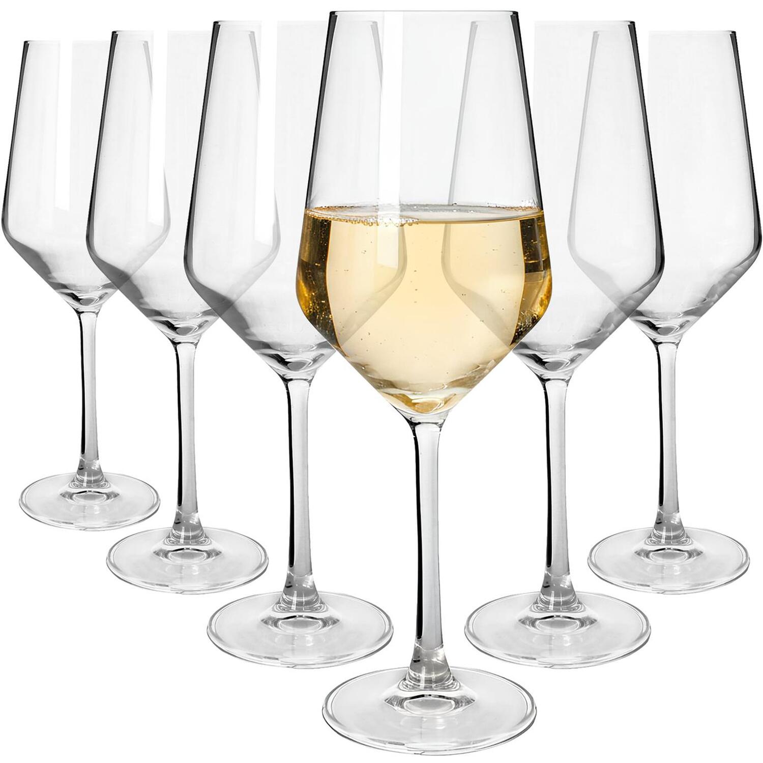 Image of Soho Crystal White Wine Glasses -&hellip;