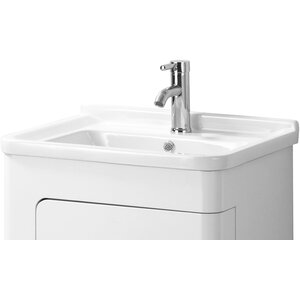 Savannah White Ceramic Basin