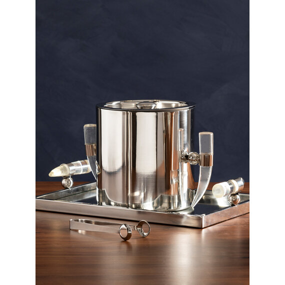 Mixology Herne Acrylic Horn Handle Ice Bucket