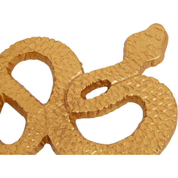 Serpent Gold Set of 4 Coasters with Holder