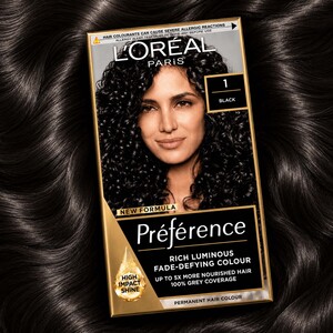 L'Oreal Paris Preference 1 Black Permanent Hair Dye