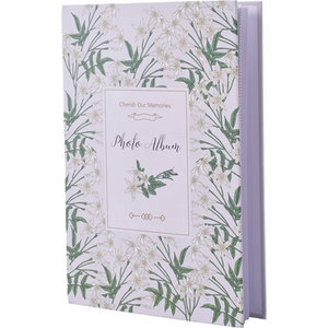 Lifeideas 300 Pocket 4x6 Photo Album with Camellia Cover