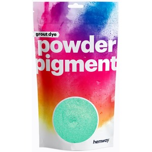 Hemway Grout Powder Pigment Dye Metallic Jade Green 100g