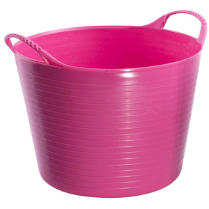 Red Gorilla, Tub Trug, Pink, Small, 14L, Plastic