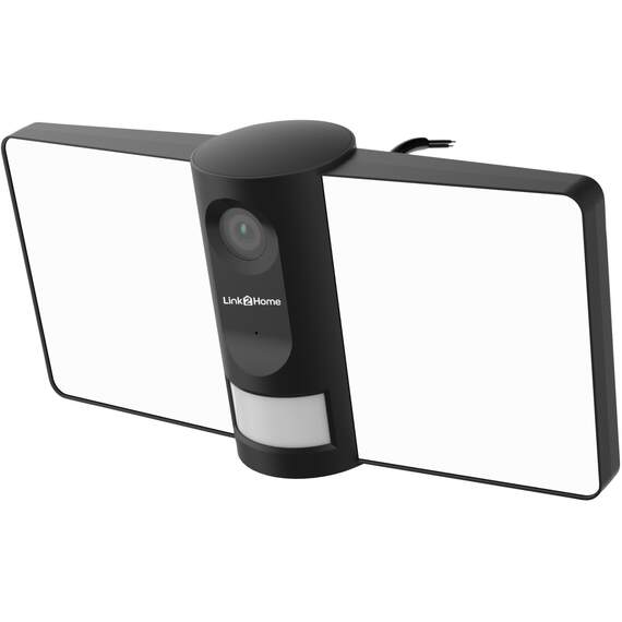 Link2Home 2K 4MP Outdoor Floodlight Camera, 2,000 lm, 2-way audio, 125dB siren