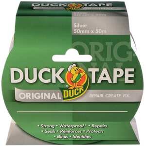 Shurtape original duck tape silver 50mm x 50m