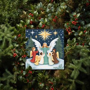 North Star Angel - Plantable Wildflower Seed Christmas Cards - 5 Pack