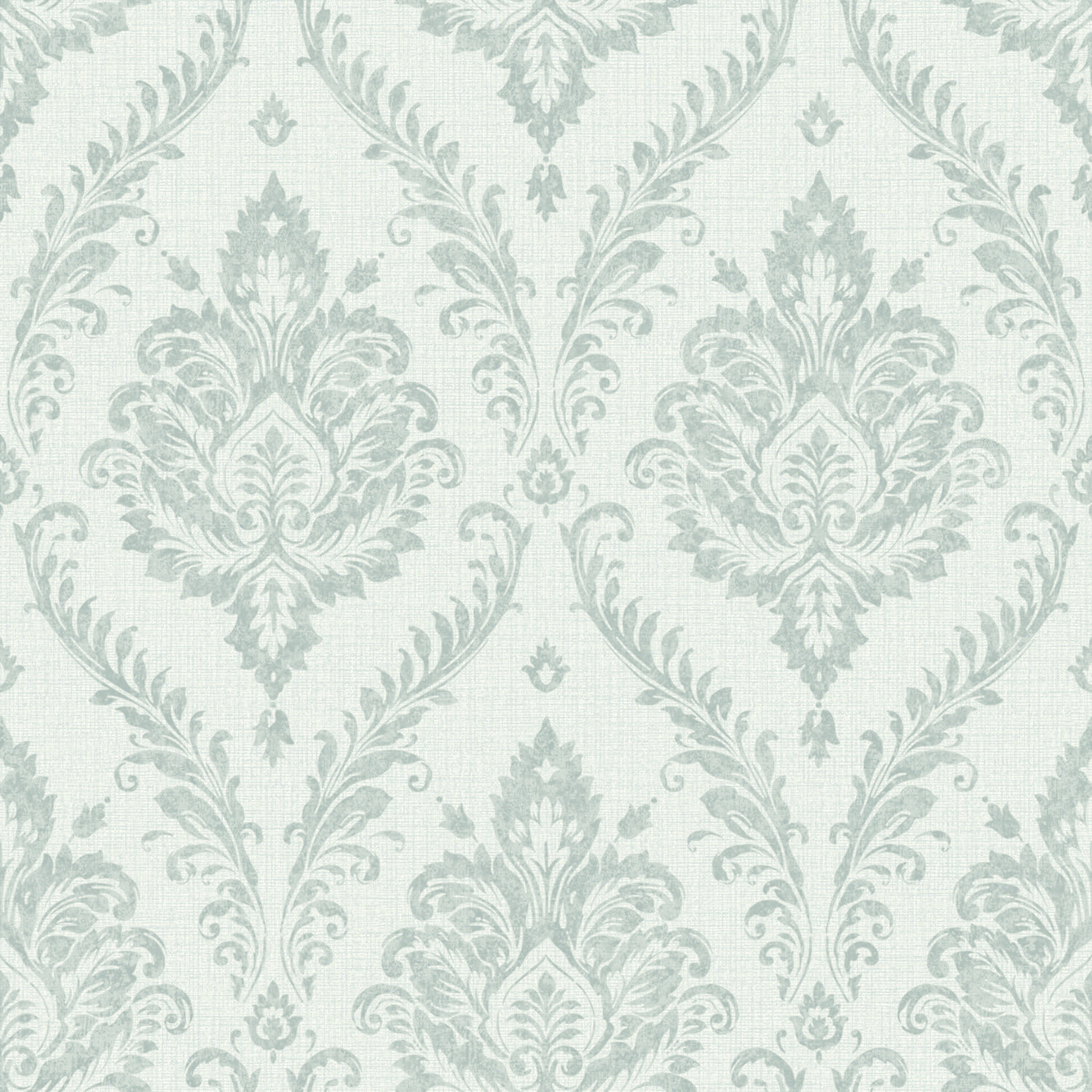 Grandeco Classical Grand Damask Textured Wallpaper - Grey
