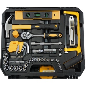 233 Piece Professional Tool Kit Cordless Drill Socket Spanner Set Storage Case