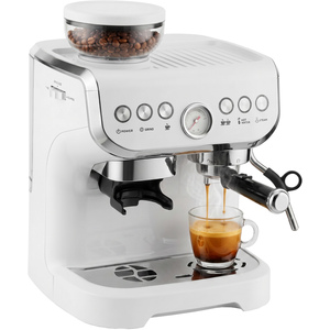 White HOMCOM Espresso Machine Good Housekeeping Institute Approved shot 18195354