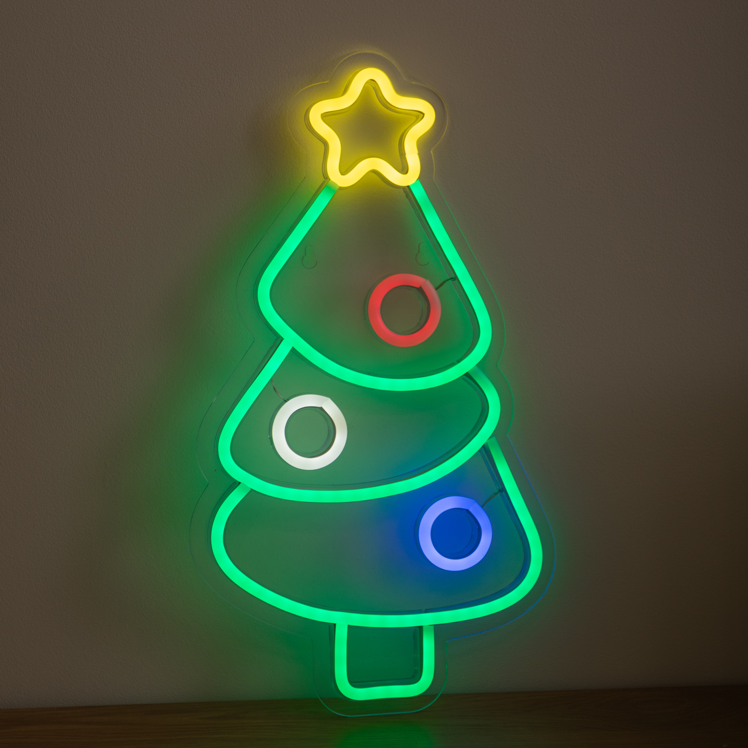 Multicolour Led -Up Neon Christmas Tree 40Cm Light Samuel Alexander - Image 4