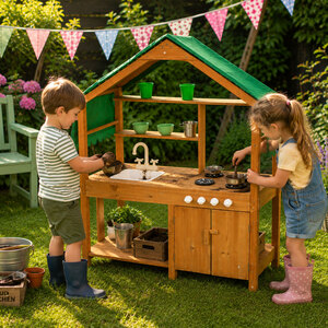 Neo Wooden Kids Outdoor Mud Kitchen