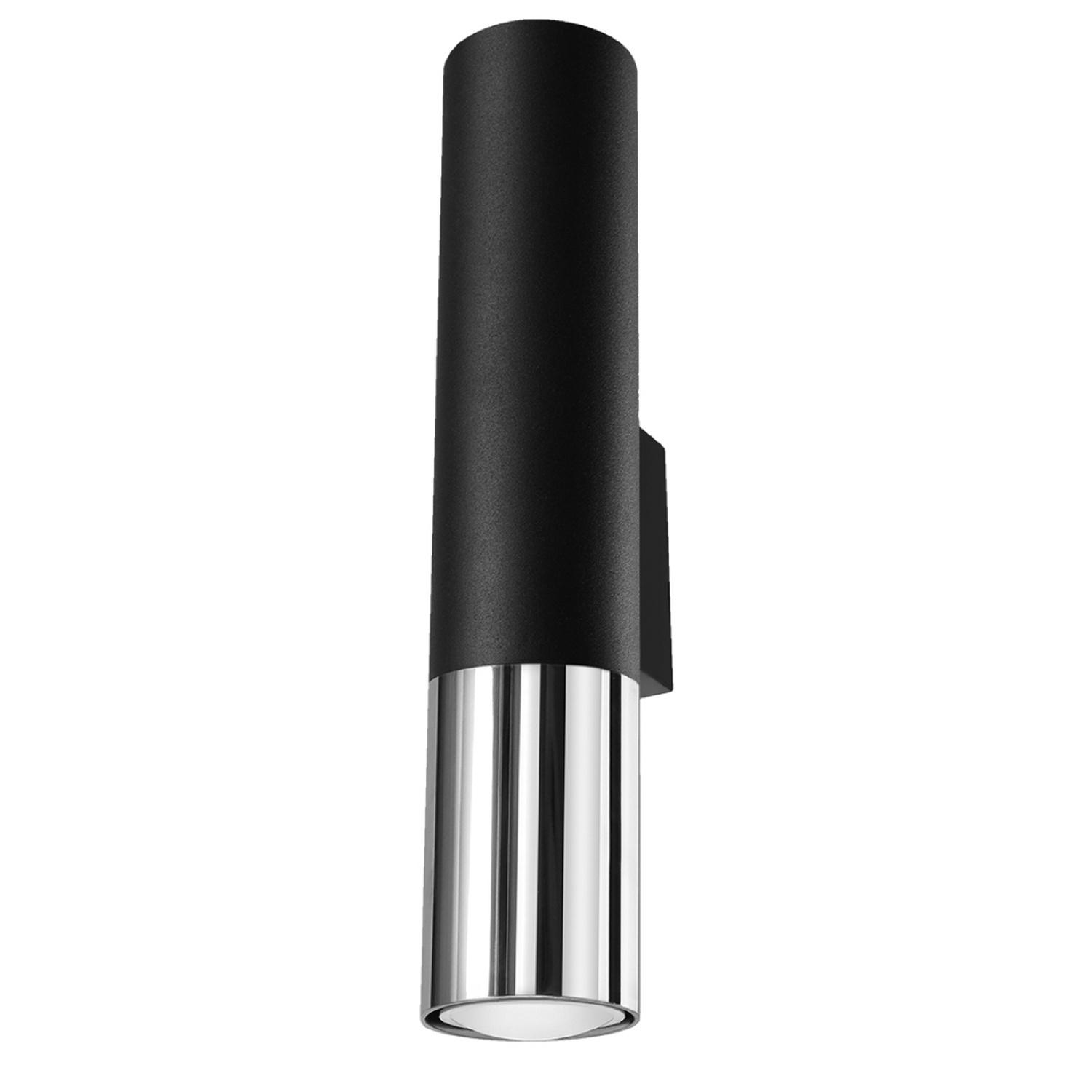 Modern Steel Wall Spotlight GU10 Adjustable Indoor Wall Light Sconce Black - Image 3