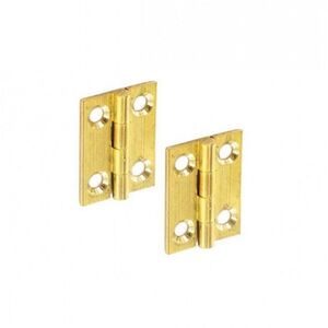 Securit Brass Butt Hinges (Pack of 2)