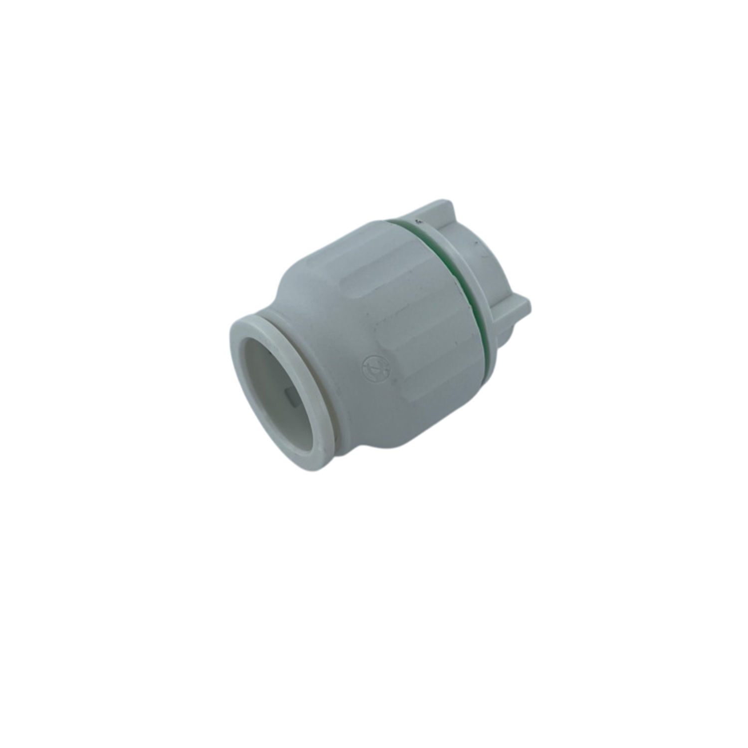 Securplumb Compression Stop End - White