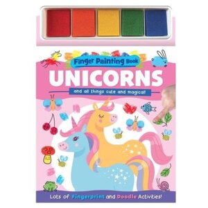 Unicorn Finger Painting Book Storage