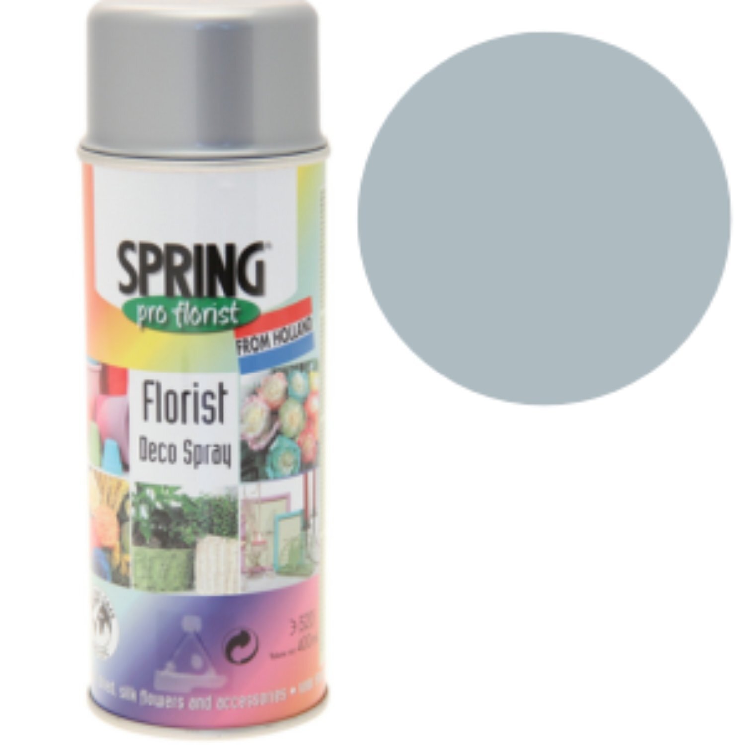 Kdmd Silver Euro-Aerosols Spray Paint - Silver