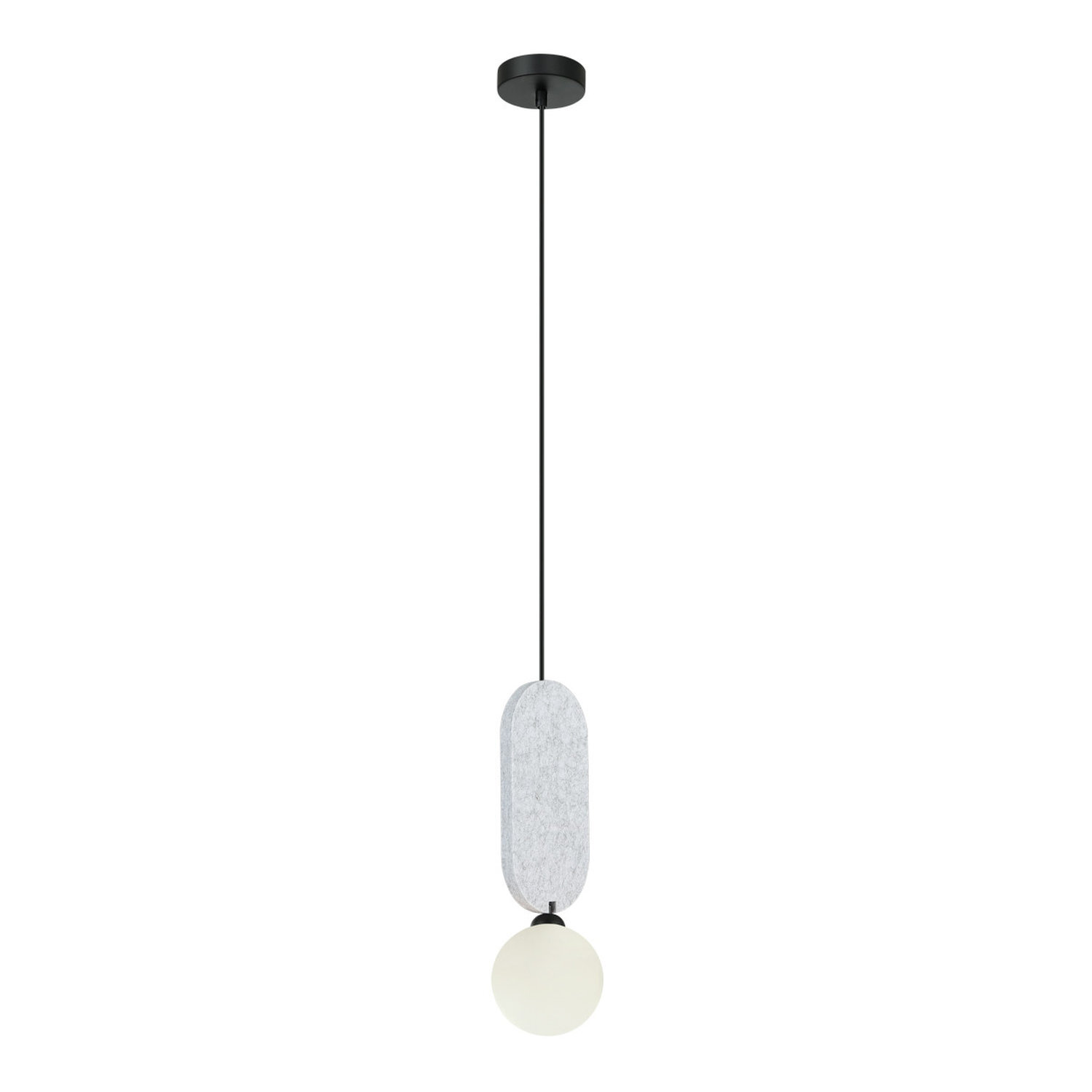 Italux Lighting Lorenzo Pendant Light Grey - Grey