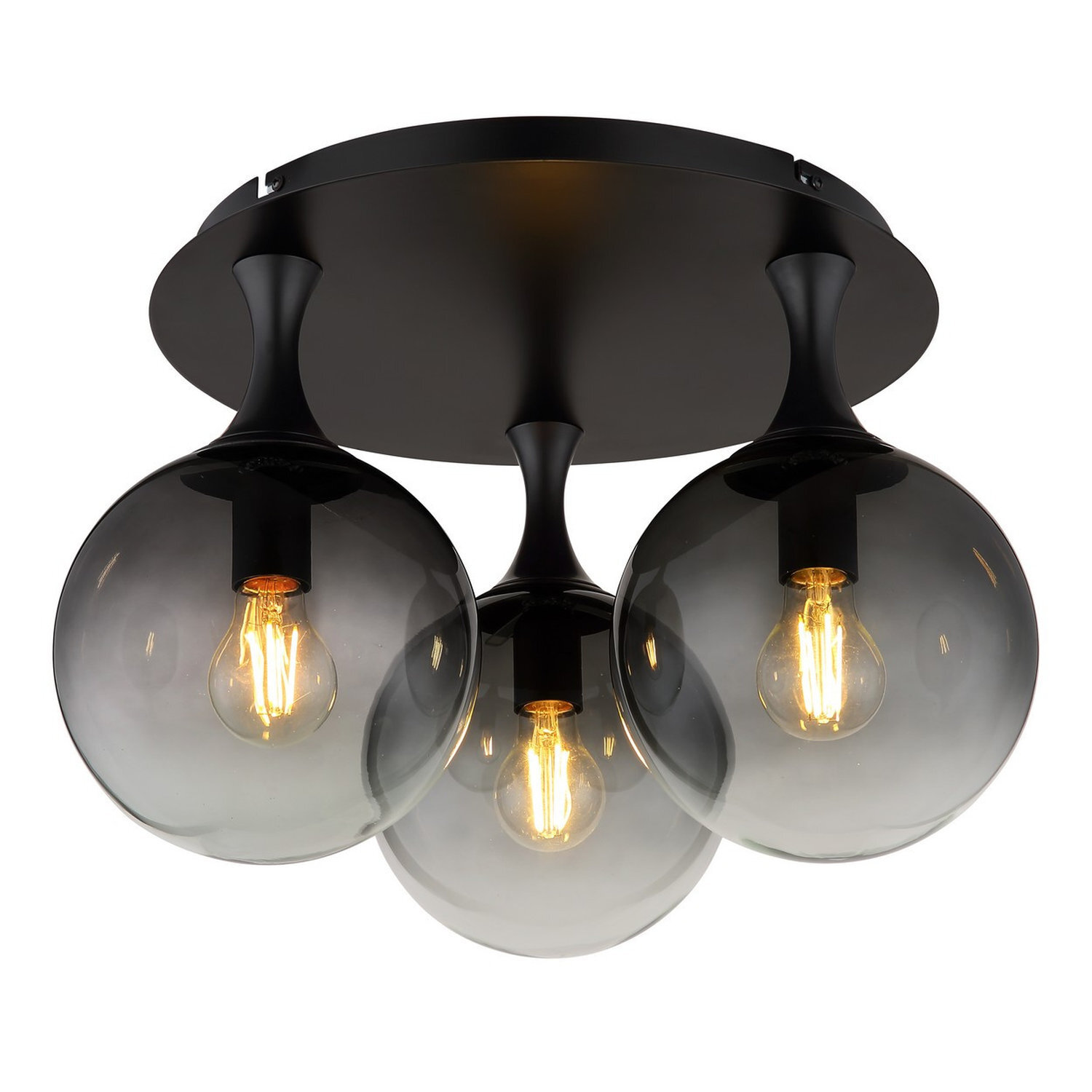 Globo Lighting Dalton Ceiling Light Black