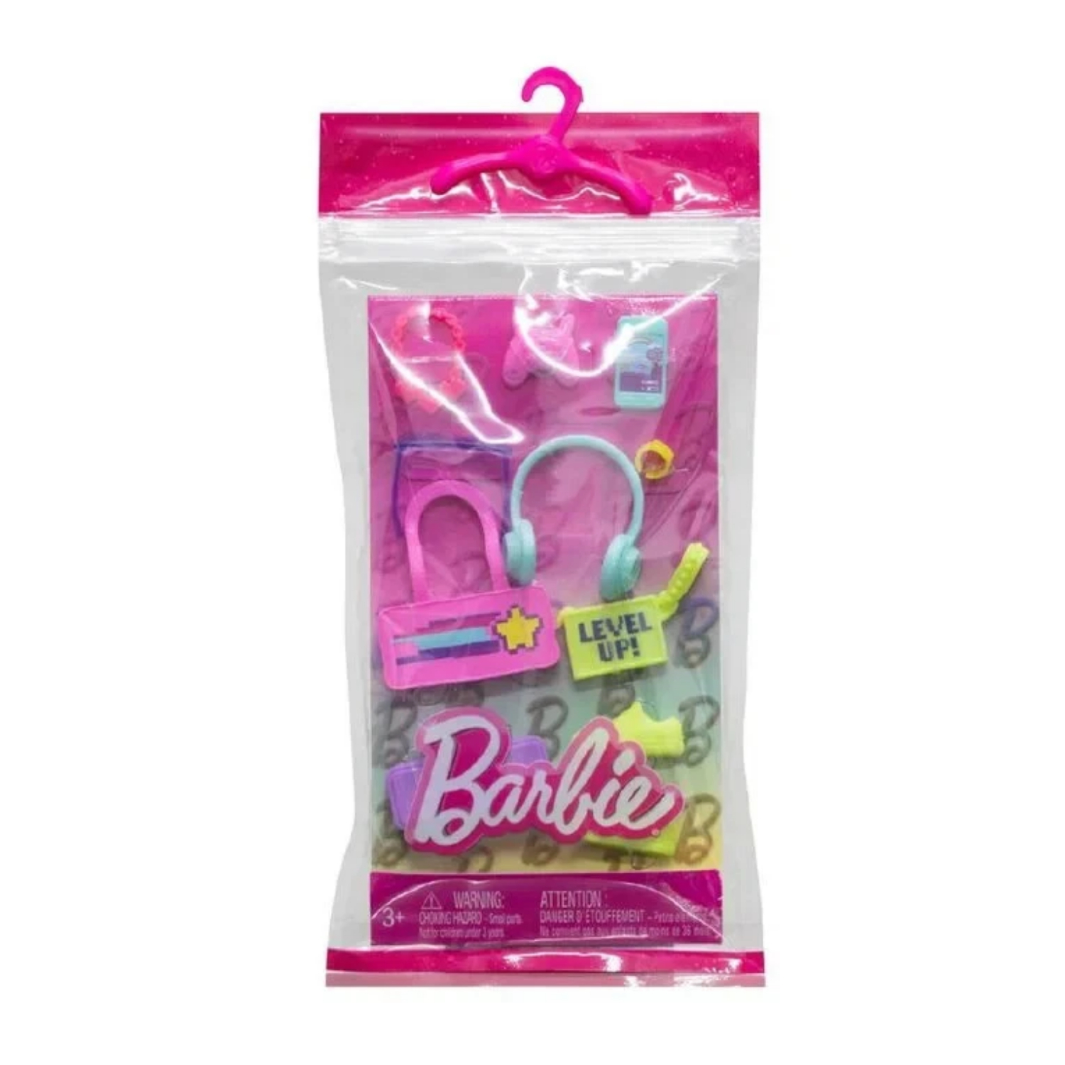 Barbie Accessory Set 10-Piece Pack - Gamer Theme