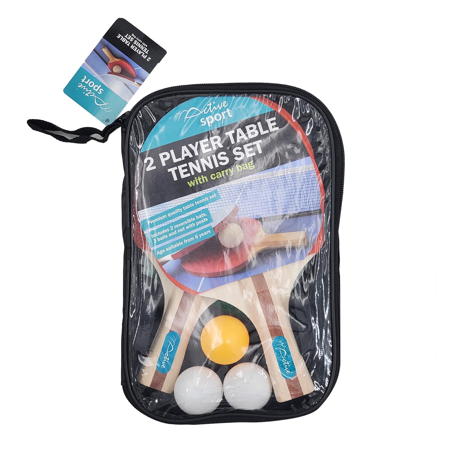 2 Player Table Tennis Set