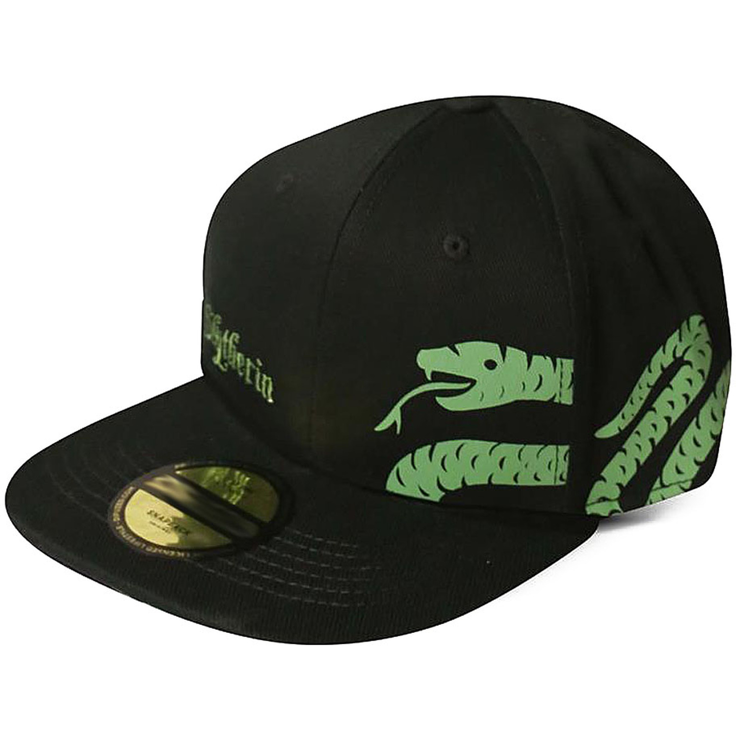 HARRY POTTER Wizards Unite Slytherin Logo & Symbol Snapback Baseball Cap