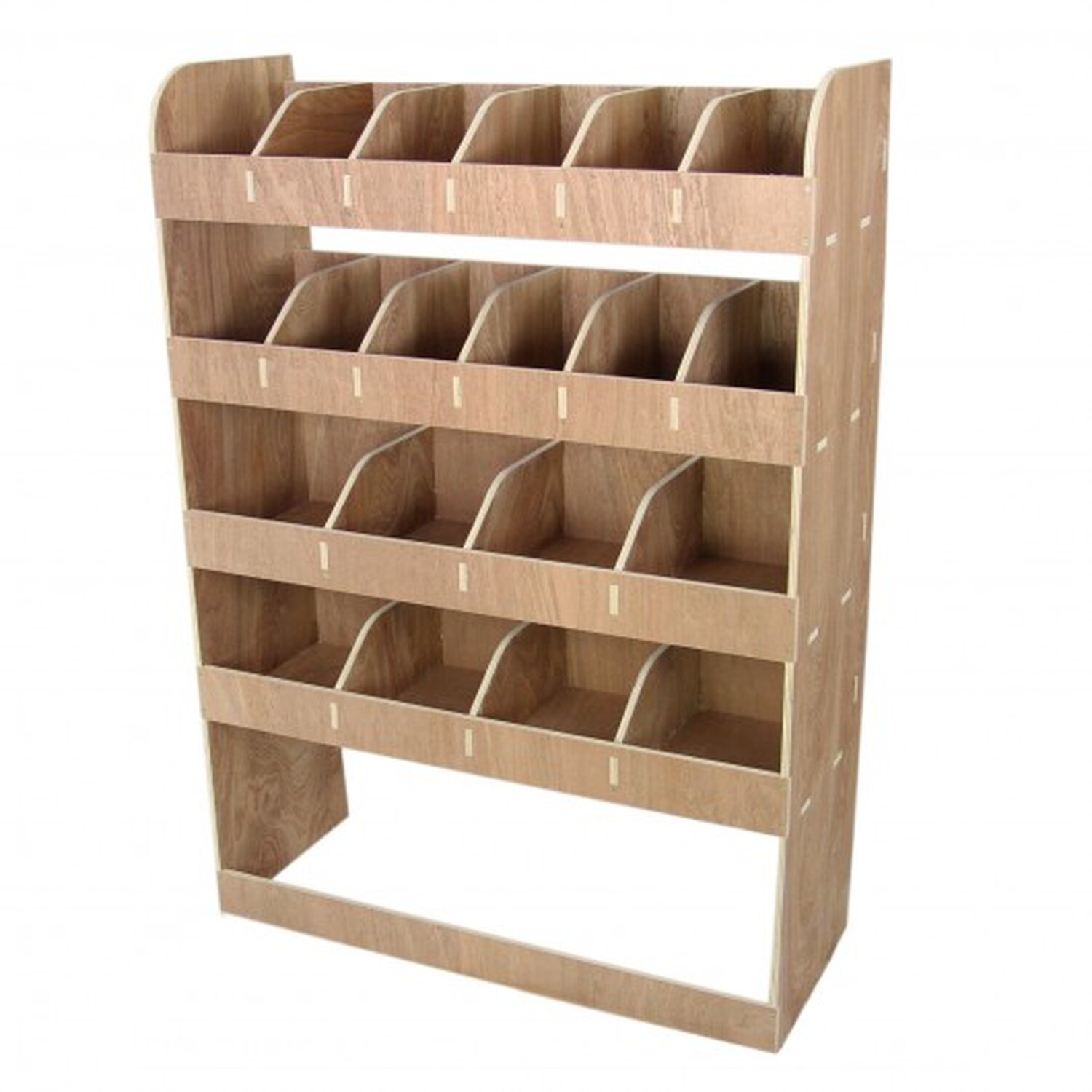 Vauxhall Vivaro SWB Plywood Van Racking Unit - Brown