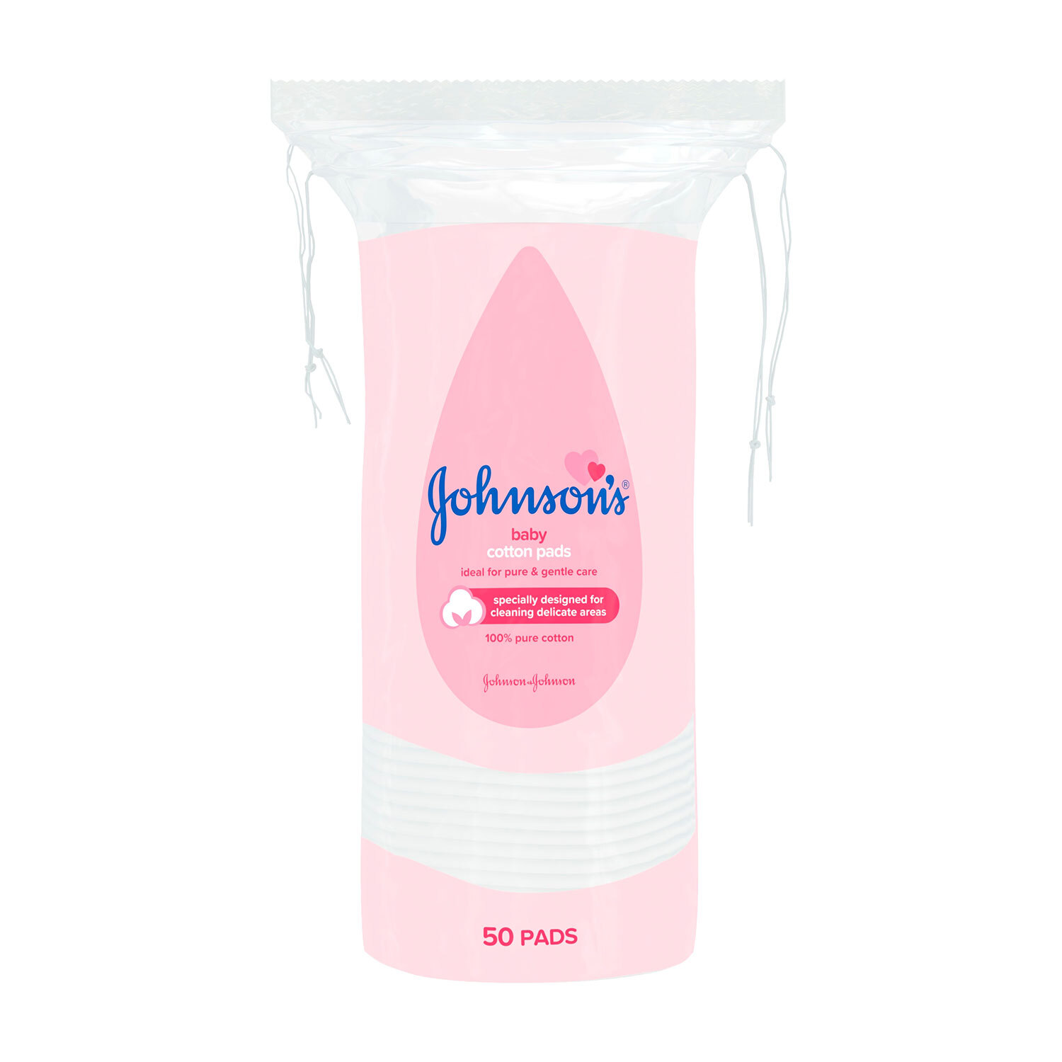 Johnson's Baby Cotton Pads 50 pcs