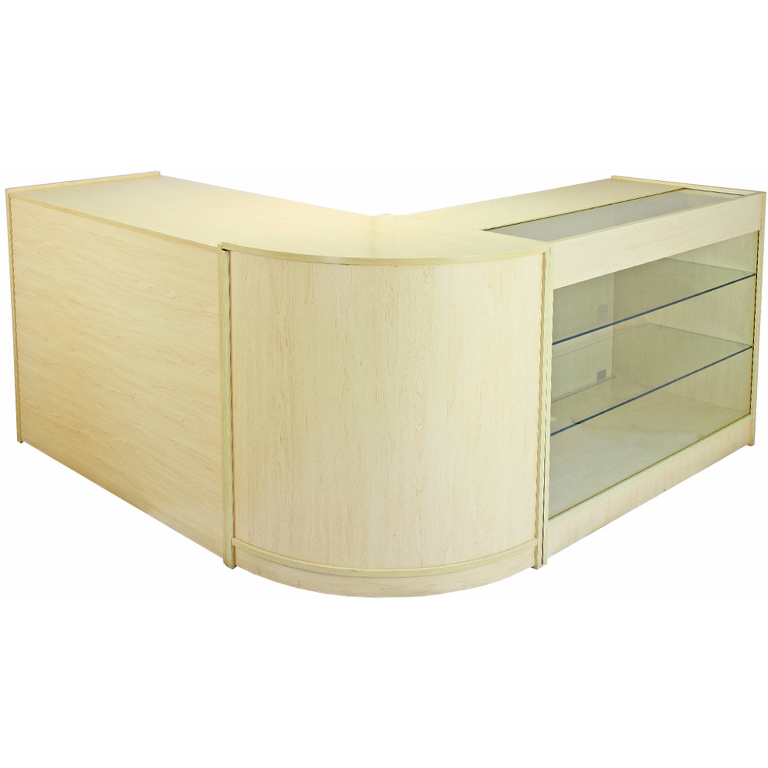 Monstershop Unisex Beige Saturn Maple Shop Counter & Retail Display Set In Size 1 - Image 2