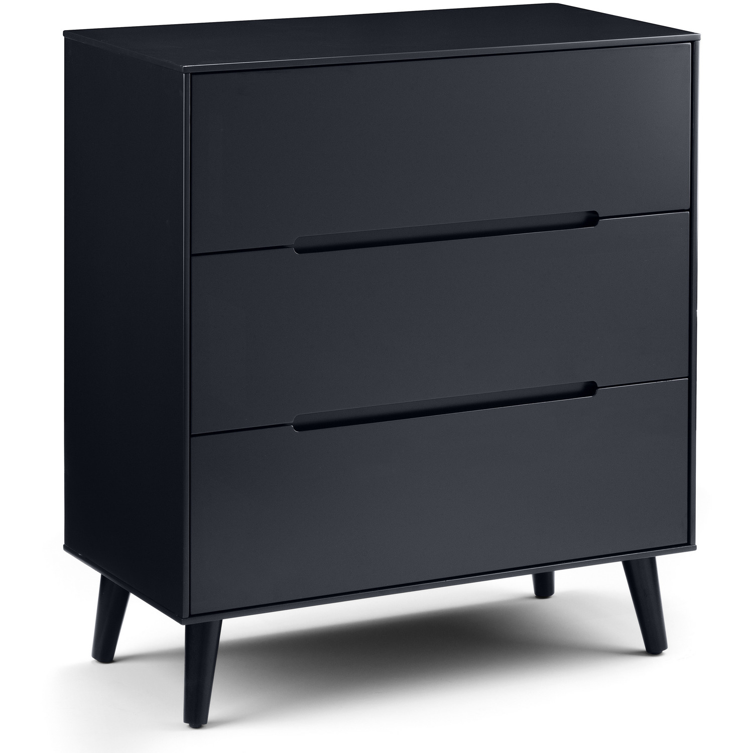 B&Q - Alicia 3 Drawer ChestAnthracite - Image 7