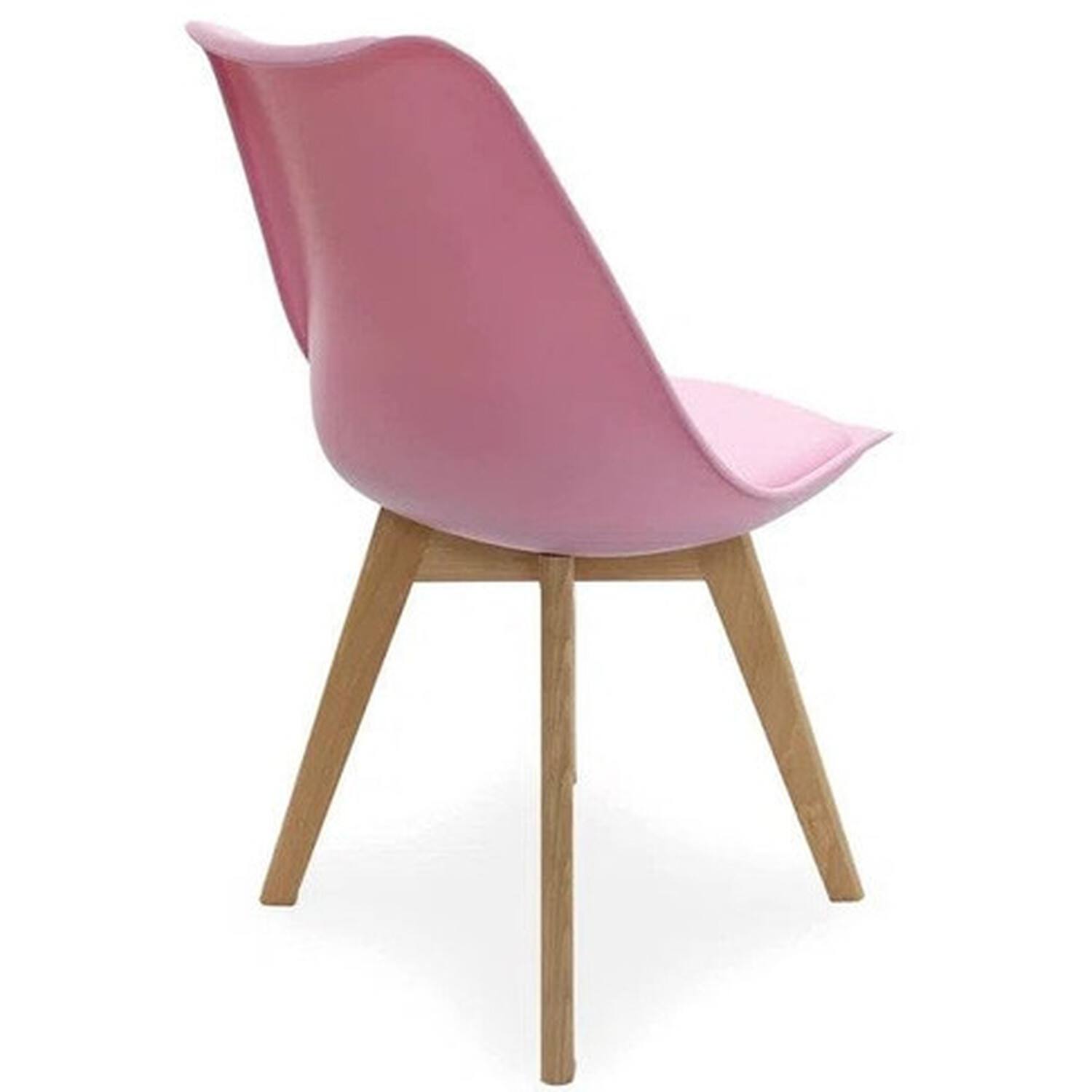 Lorenzo Dining Set With A Halo Table And 4 Dining Chairs - Pink