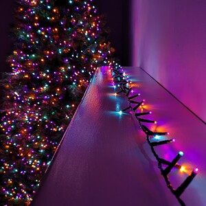 Christmas Lights Multi Function Mains Timer in Rainbow