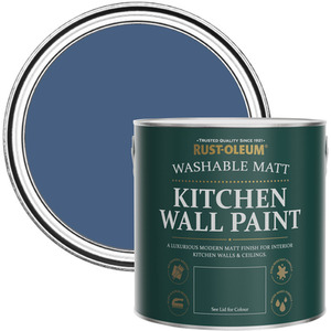 Rust-Oleum  Kitchen Wall Paint Matt  - Ink Blue 2.5L