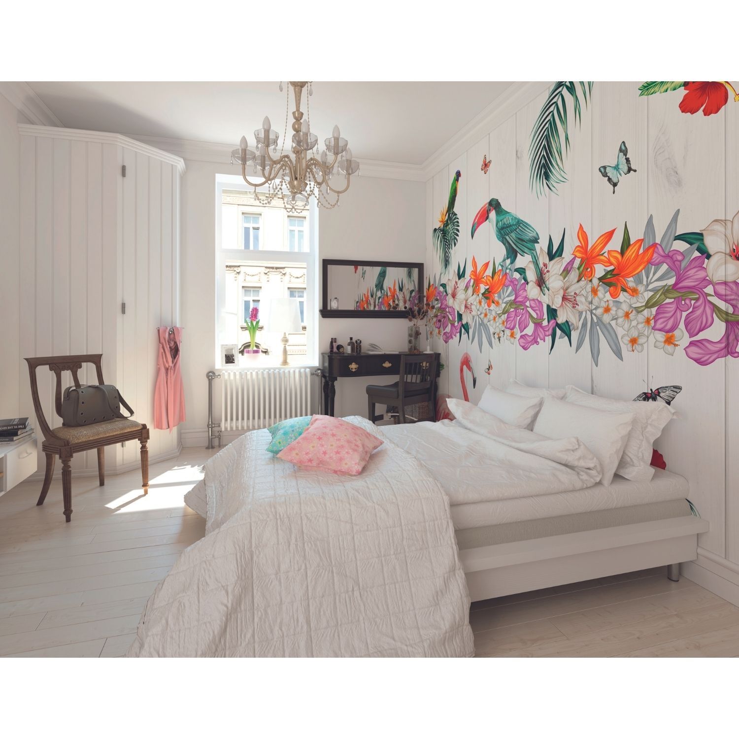 Birds of Paradise Multi Wall Mural