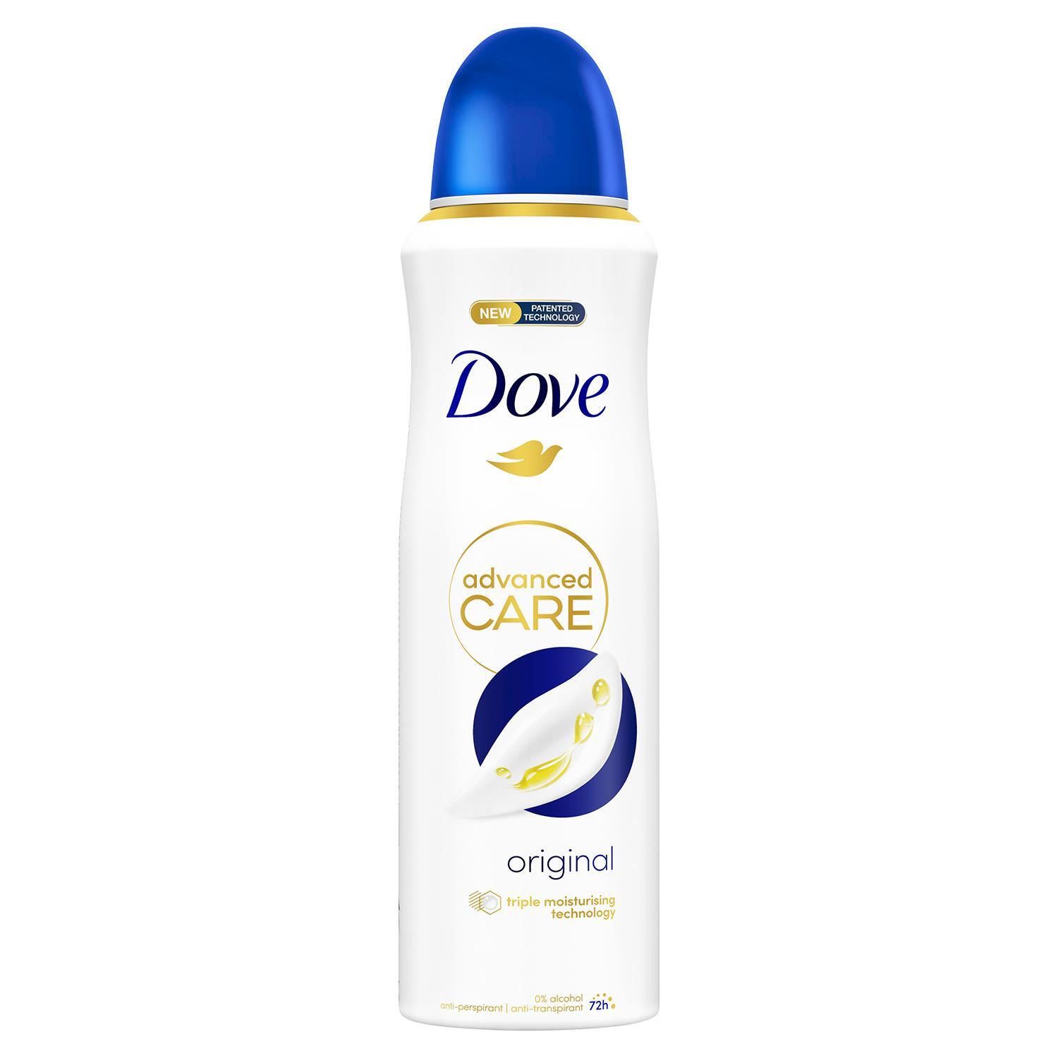 Dove Advanced Care Anti-Perspirant Deodorant Spray Original, 200ml - 6