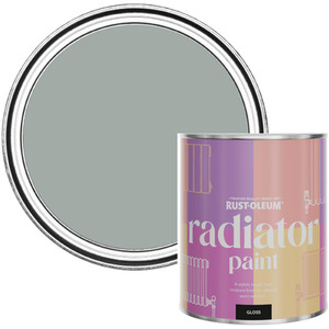 Rust-Oleum Radiator Paint in Gloss Finish - Pitch Grey 750ml