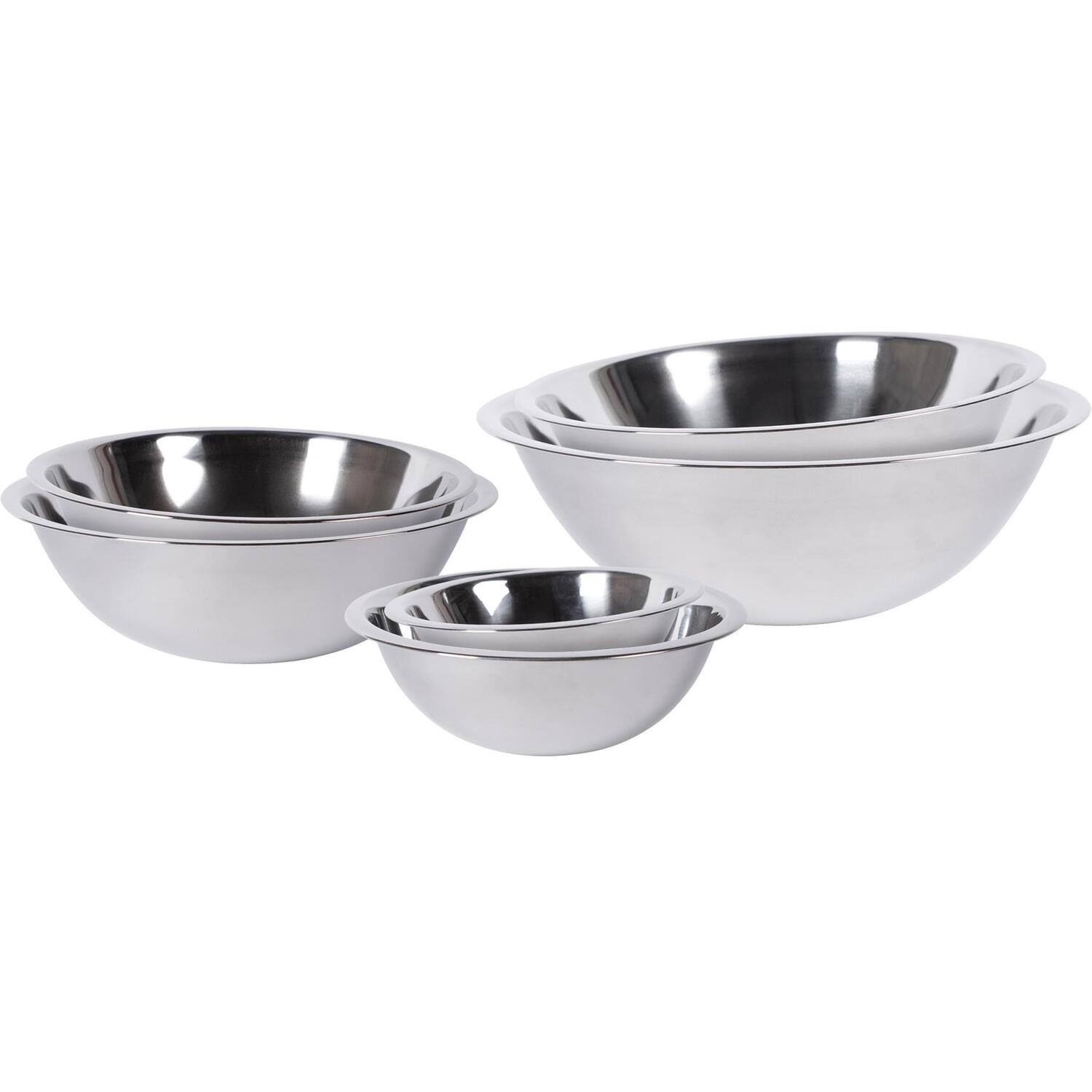 Image of Stainless Steel Mixing Bowl 6pc Set&hellip;