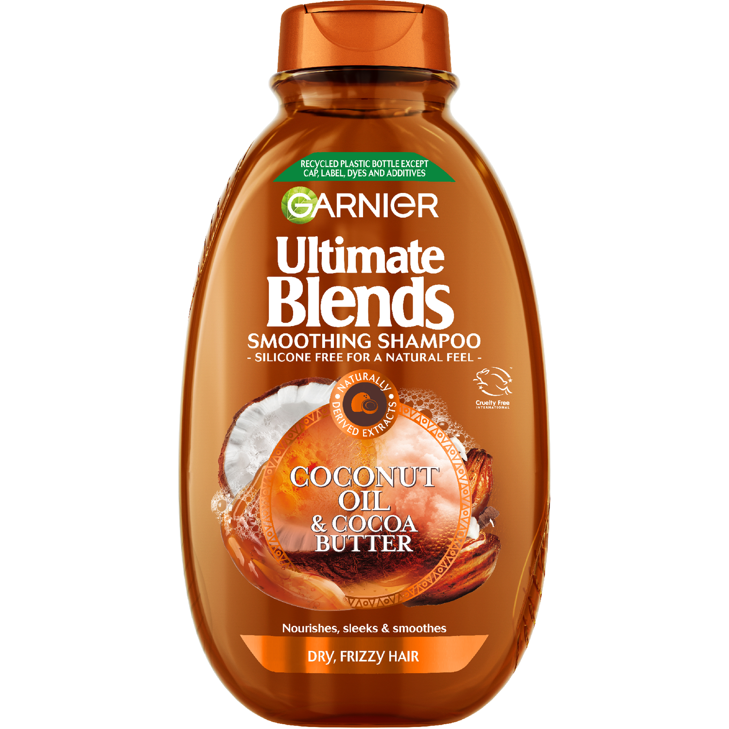 Garnier Gold Coconut Oil & Cocoa Shampoo - Smoothing - Frizz Control - 400ml - Image 8