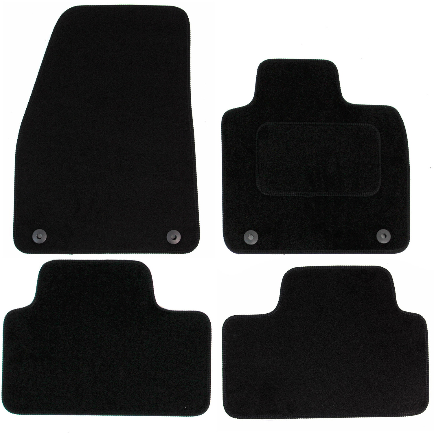 Volvo XC40 Tailored Car Floor Mats Carpet 4pc  - Black