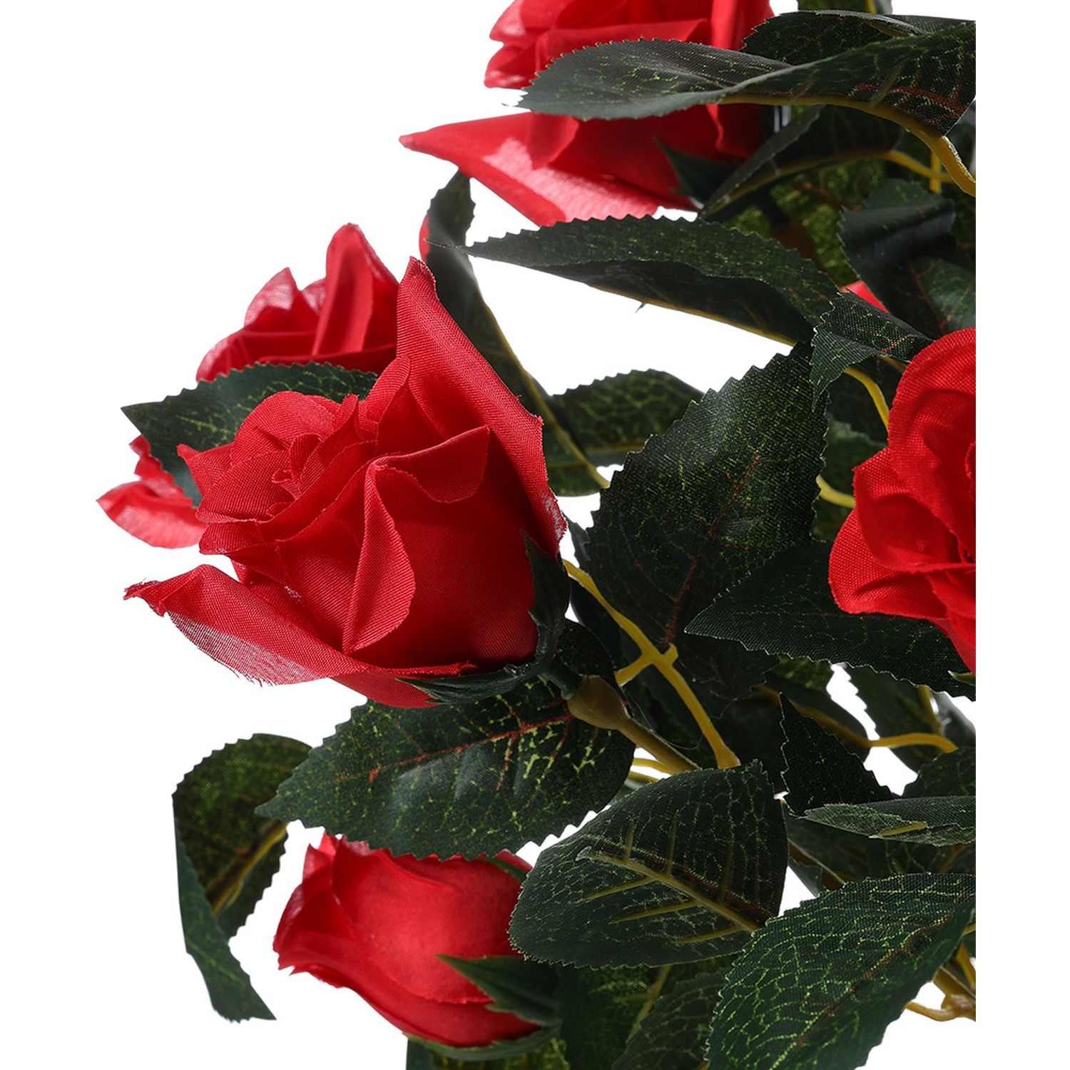 90cm Roses 90CM Artificial Rose Flower Tree in Pot for Decoration