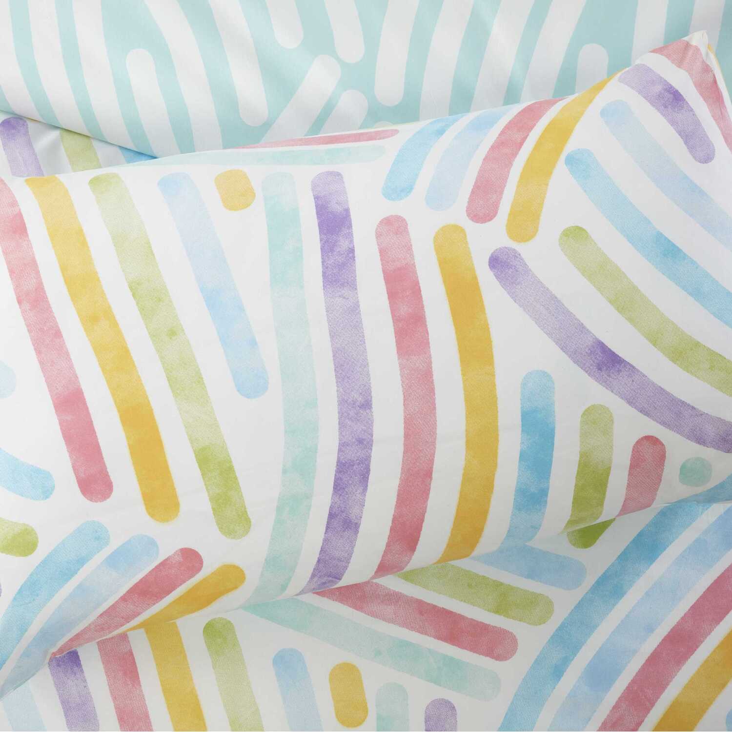 Art Microfibre Duvet Set - Multi King