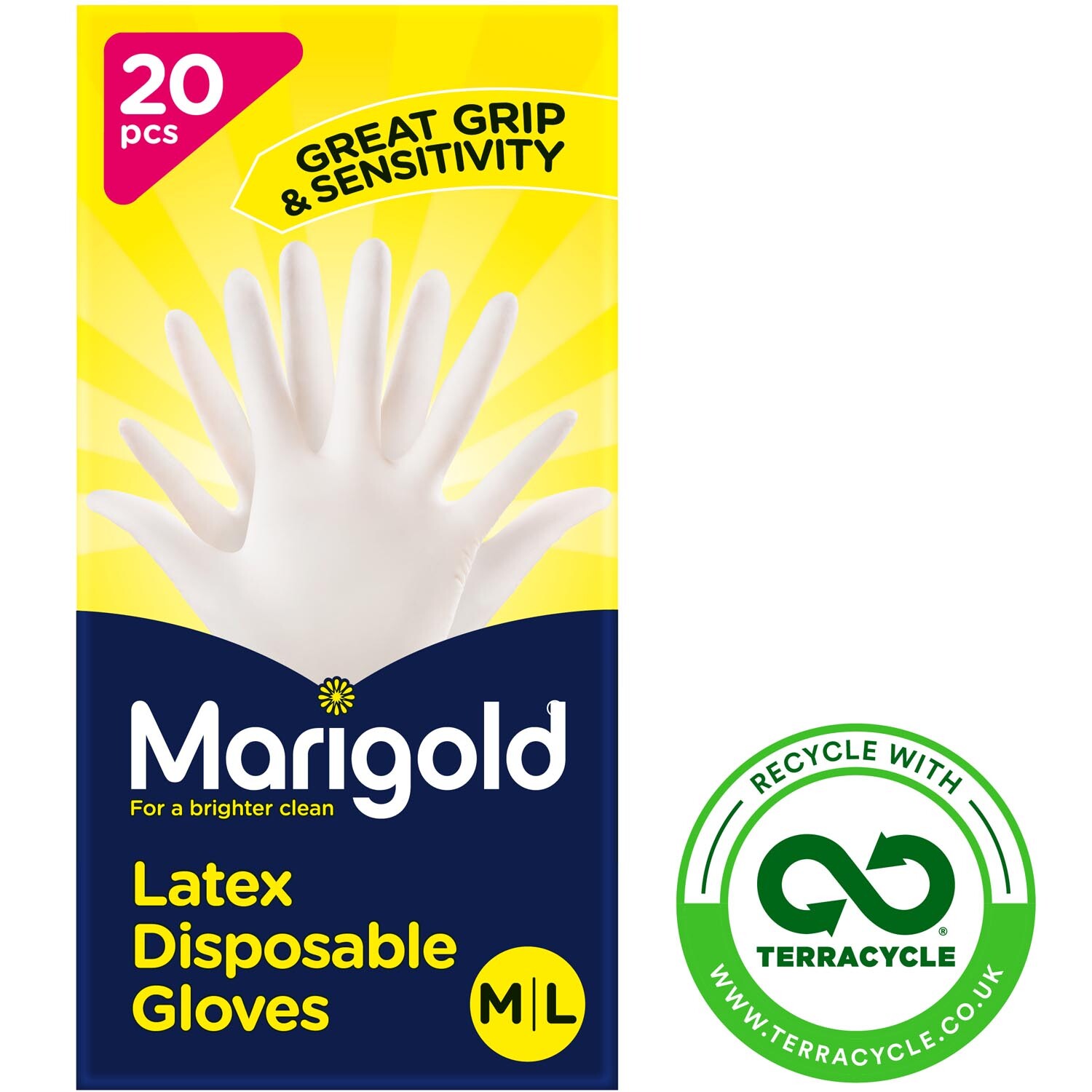 Marigold Latex Disposable Gloves
