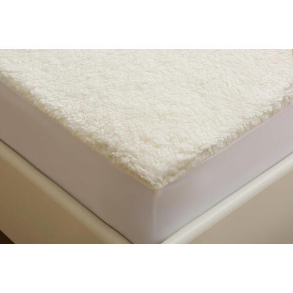 Soft Faux Fur Fleece Fitted Sheet - Under Blanket