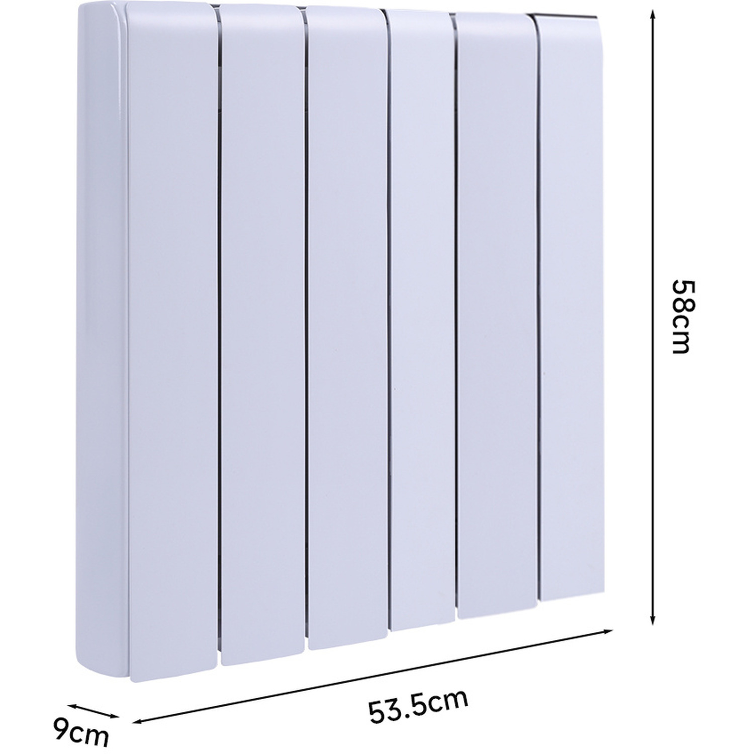 Rectangle Electric Radiator Space Heater with WIFI